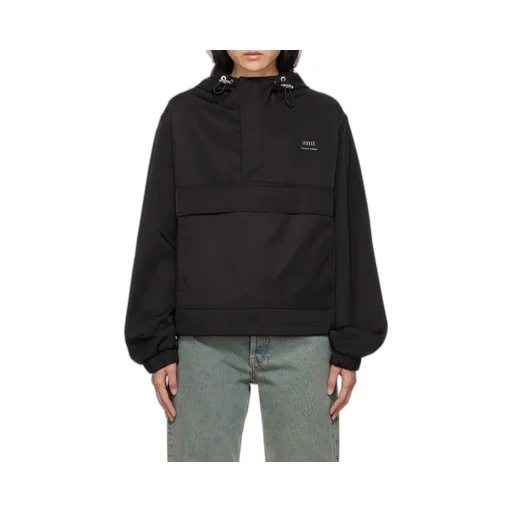 Logo Lettering Hooded Jacket