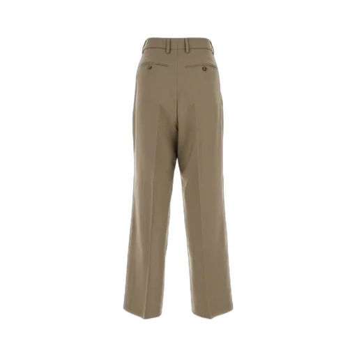 Straight-Leg Tailored Trousers