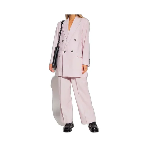 Double-Breasted Wool Blazer
