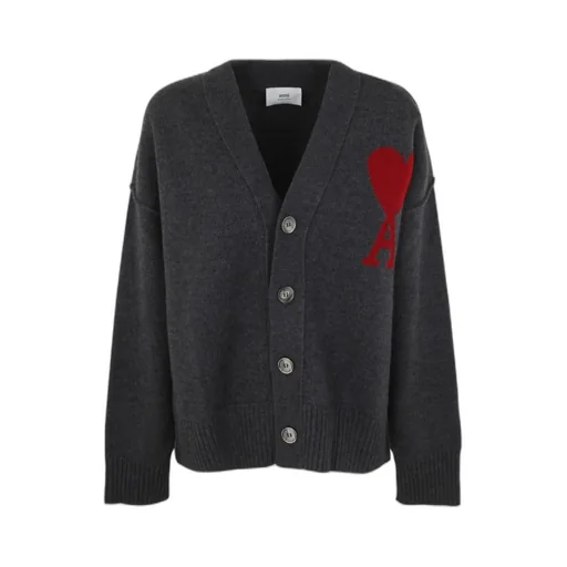 Long-Sleeved Knitted Cardigan
