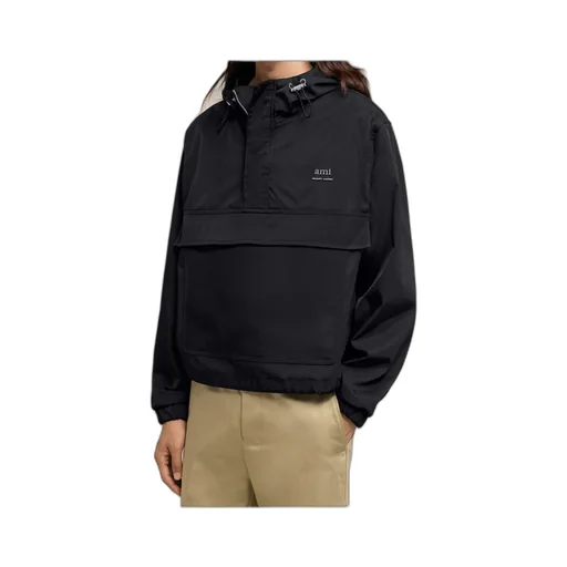 Logo Lettering Hooded Jacket