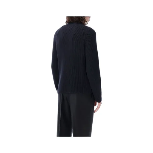 High Neck Ribbed Jumper