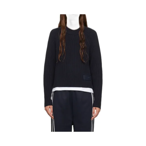 Logo Patch Crewneck Jumper