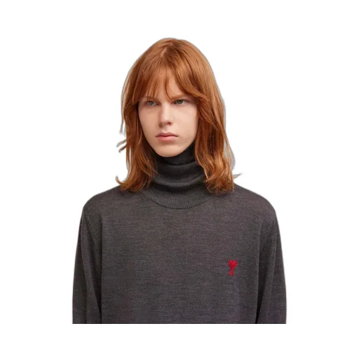 Logo Embroidered Knitted Jumper