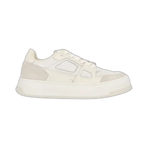 Round Head Lace-Up Casual Shoes