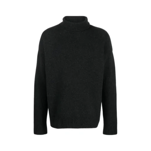 Ami De Coeur High Neck Knitted Jumper