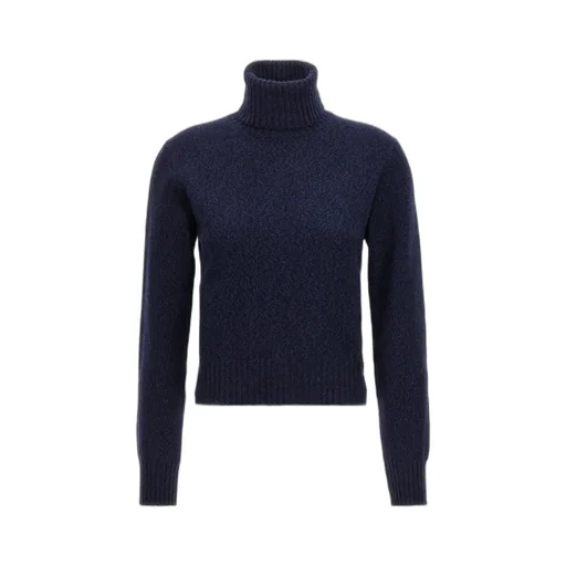Ami High-Neck Knitted Jumper