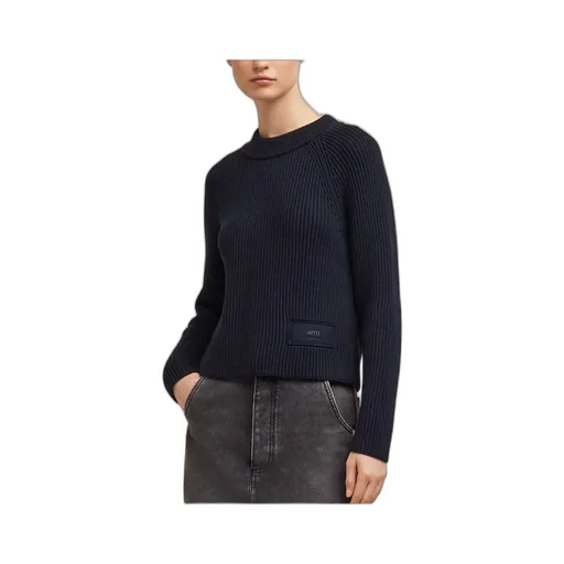 Logo Patch Crewneck Jumper