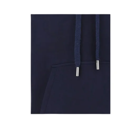 Long-Sleeved Drawstring Hoodie