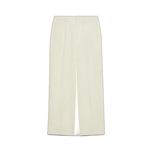 Ami Pleat Detailed Straight-Leg Trousers