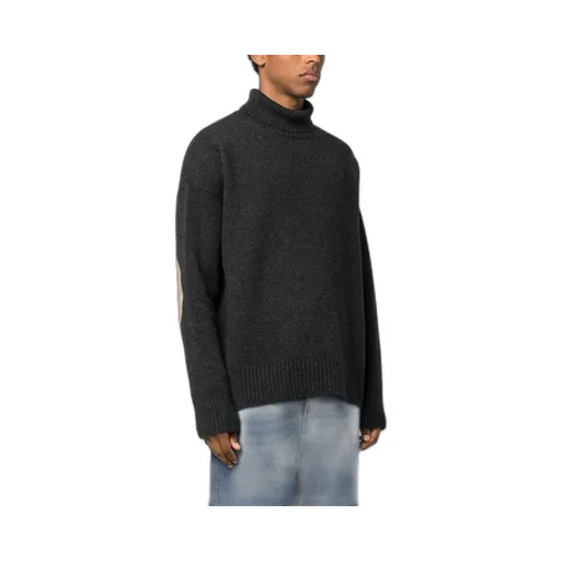 Ami De Coeur High Neck Knitted Jumper