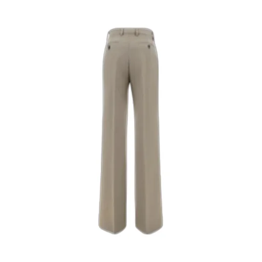 Straight-Leg Tailored Pants