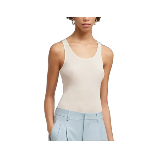 Crewneck Sleeveless Tank Top