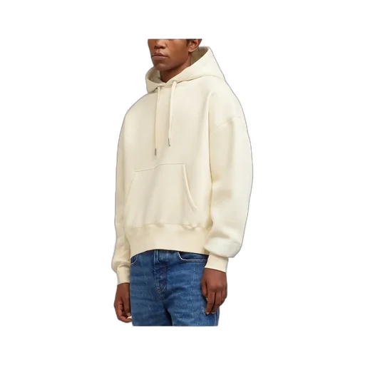 Long-Sleeved Drawstring Hoodie