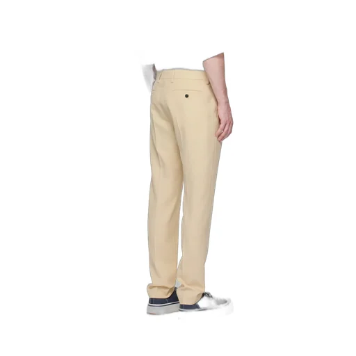 Pressed-Center Cropped Trousers