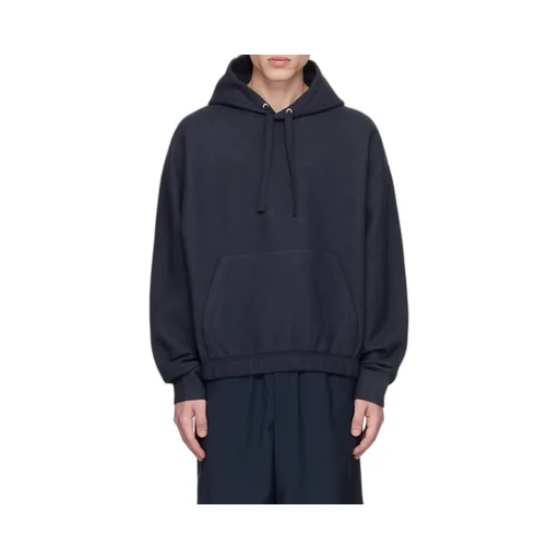 Drop-Shoulder Drawstring Hoodie