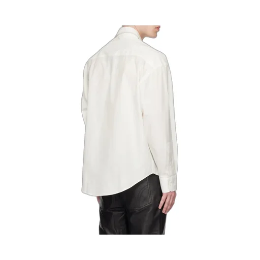 Buttoned Long-Sleeved Shirt