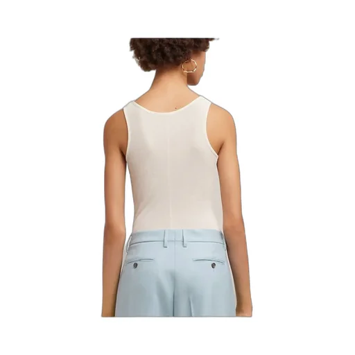 Crewneck Sleeveless Tank Top