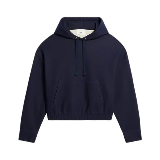 Drop-Shoulder Drawstring Hoodie