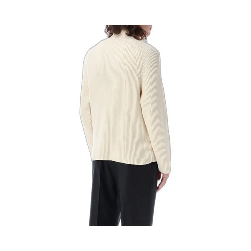 High Neck Ribbed Jumper