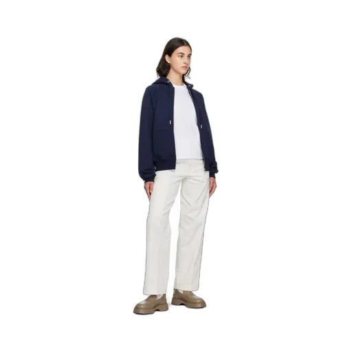 Wide-Leg Cotton Trousers