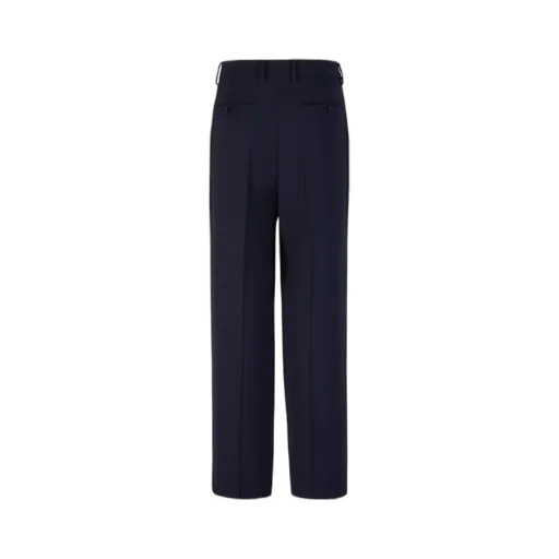 Straight-Leg Tailored Trousers