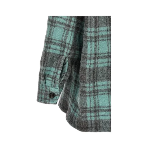 Checked Buttoned-Up Overshirt