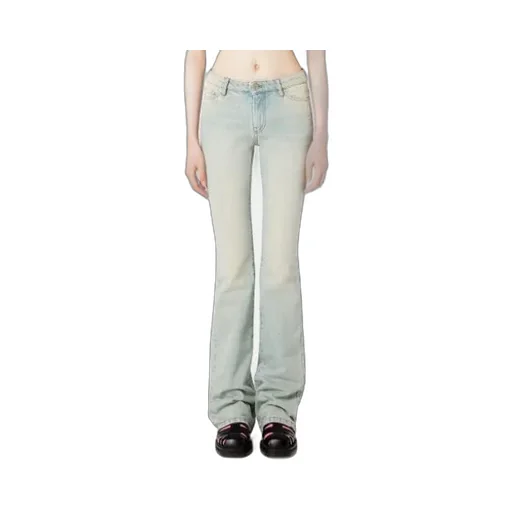 Low-Rise Bootcut Jeans