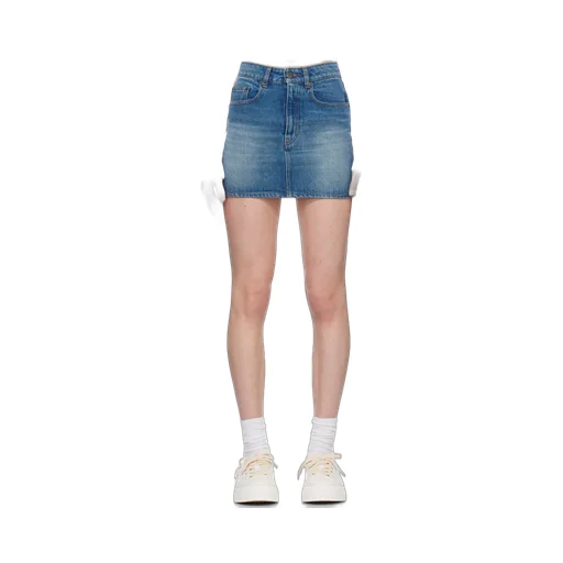 Denim Mini Skirt