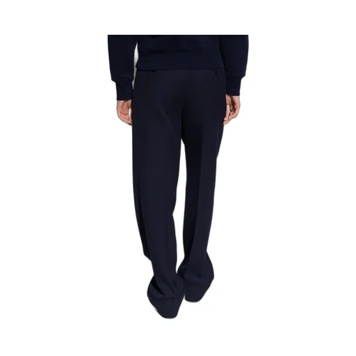 High Waist Wool Trousers