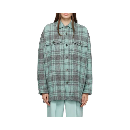Checked Buttoned-Up Overshirt