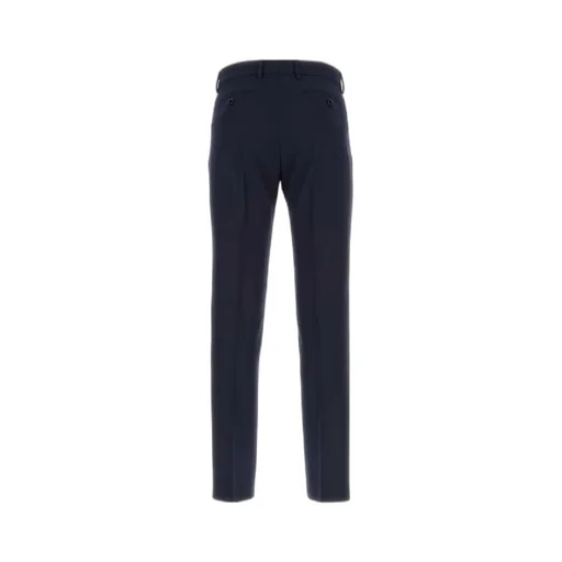 Mid-Rise Pressed Crease Trousers