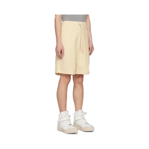 Pintuck Drawstring Shorts
