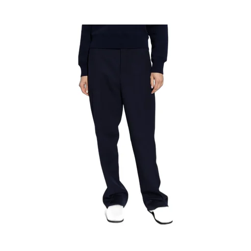 High Waist Wool Trousers