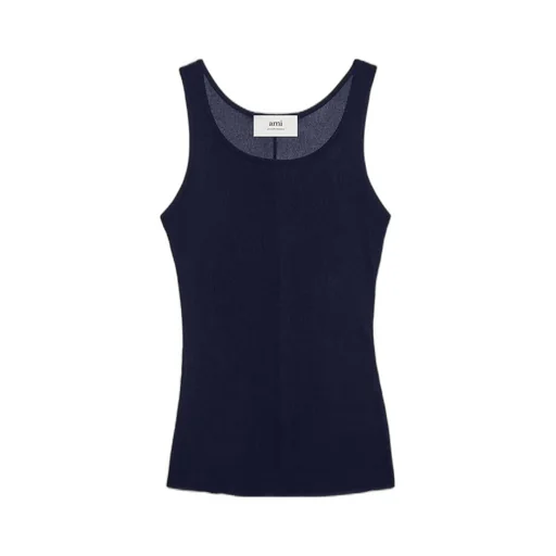 Crewneck Sleeveless Tank Top