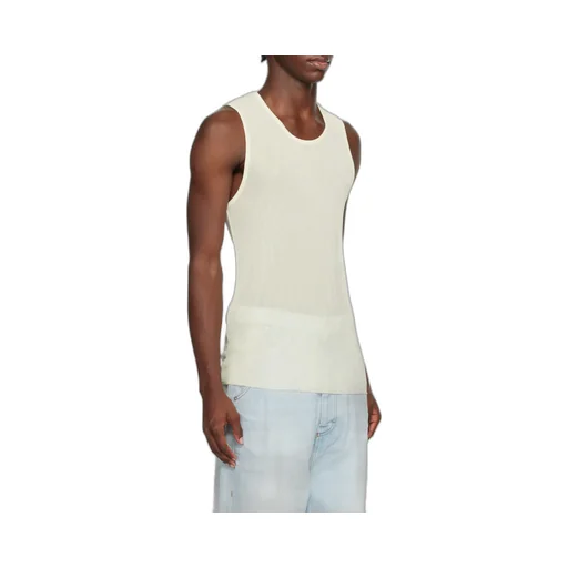 Crewneck Knitted Tank Top