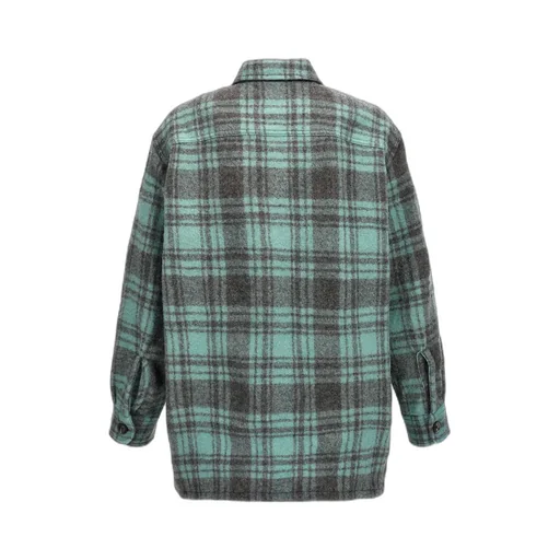 Checked Buttoned-Up Overshirt