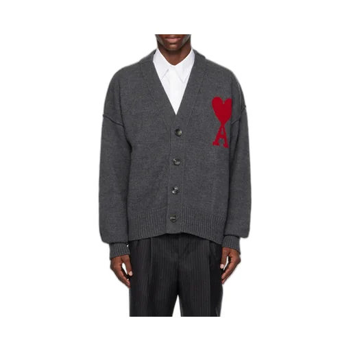 Ami De Coeur Knitted Buttoned Cardigan