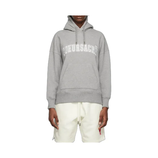Coeur Sacré Embroidered Drawstring Hoodie