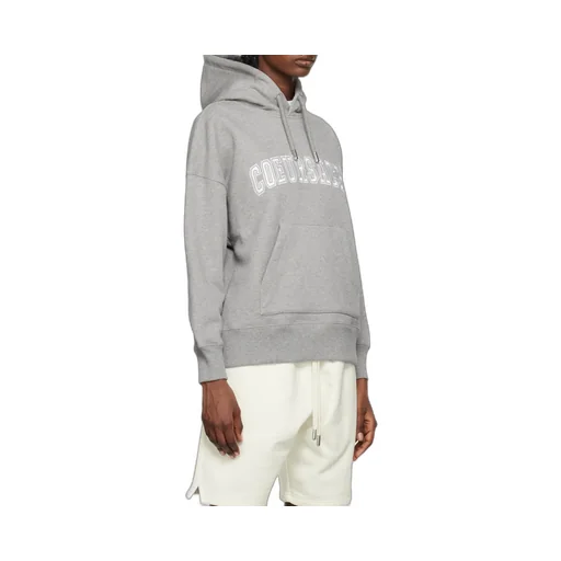 Coeur Sacré Embroidered Drawstring Hoodie