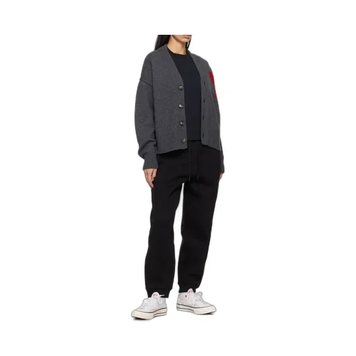 Ami De Coeur Knitted Buttoned Cardigan
