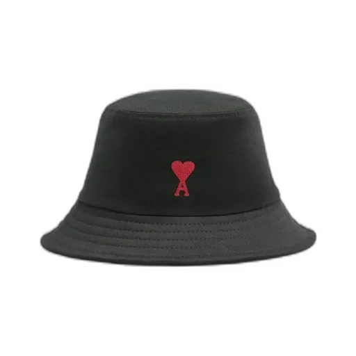 Ami De Coeur Embroidered Bucket Hat
