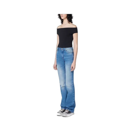 Off-Shoulder Ribbed Knit Bodysuit