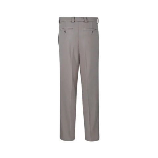 Straight-Leg Pleat-Detailed Trousers