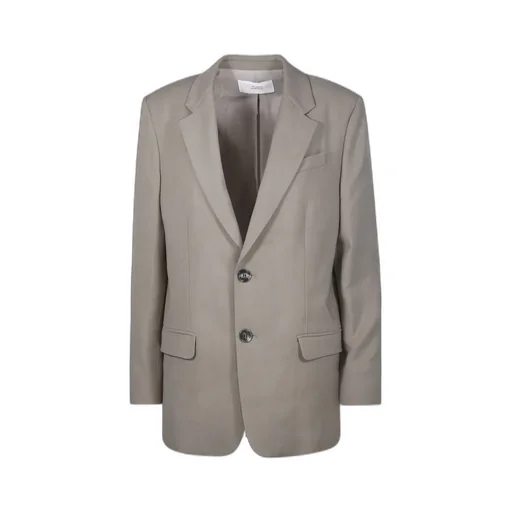 Single-Breasted Long-Sleeved Blazer