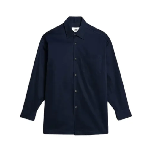 Logo-Printed Long-Sleeved Buttoned Shirt