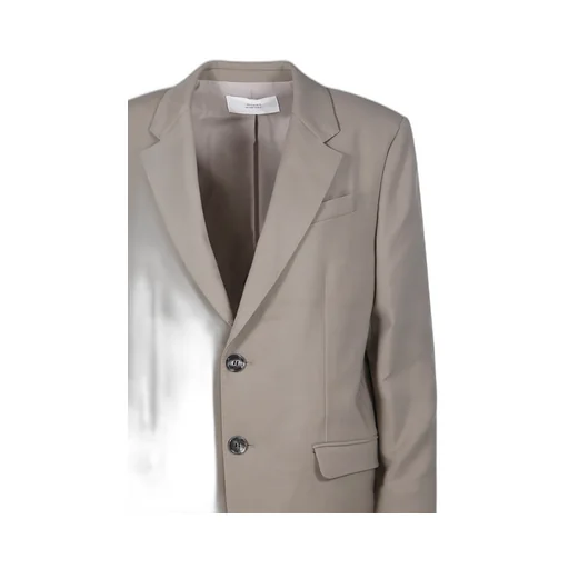 Single-Breasted Long-Sleeved Blazer
