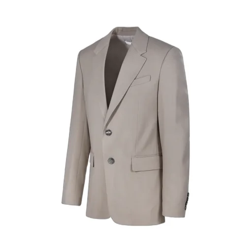 Single-Breasted Tailored Blazer
