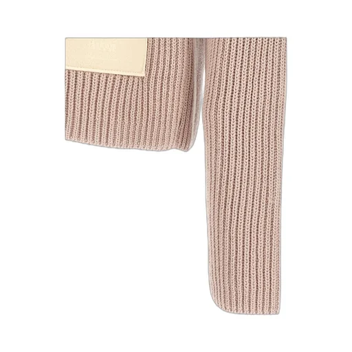 High-Neck Long-Sleeved Sweater