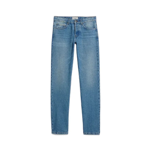 Logo Patch Tapered-Leg Jeans